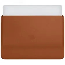 Кейс для MacBook Apple Leather Sleeve 16 MacBook Pro Saddle Brown
