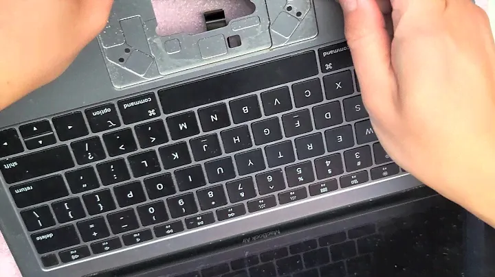 13" inch 2019 MacBook Air A1932 Disassembly Trackpad Touch pad Touchpad Replacement Repair