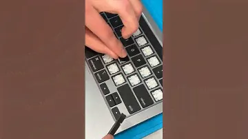 Replace the keys on your MacBook Pro