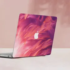 Жесткий чехол из розового пера для MacBook Air 13 MacBook Pro 13 16 15, чехол для ноутбука Macbook Air 13 A2337 Accessorie