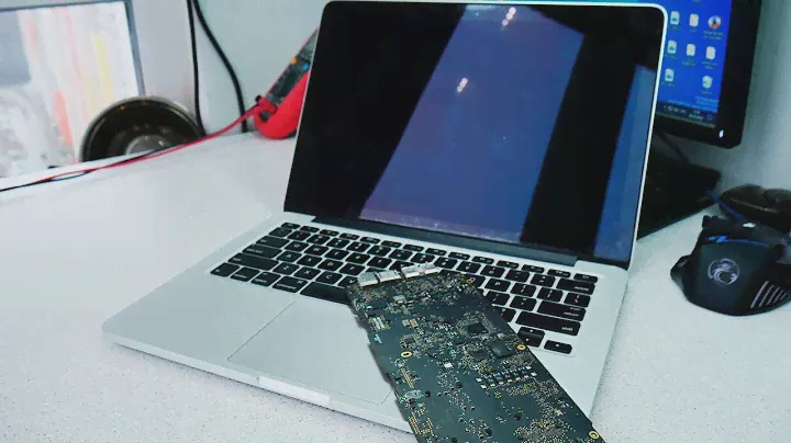 Воскрешаем залитый macbook pro a1502 после другого сервиса