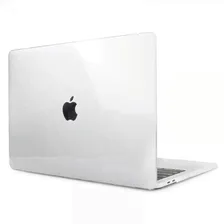 Чехол-накладка пластик глянцевый для MacBook Pro 13" прозрачный