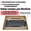 Кнопки / набор клавиш для ноутбука MacBook Air 13.6 2022, 2024, MacBook Air 15 2023-2024, MacBook Pro 14 2021 2023 2024, MacBook Pro 16.2 2021 2023 2024, M1 / M2 / M3 / M4, UK-РСТ / Европейская