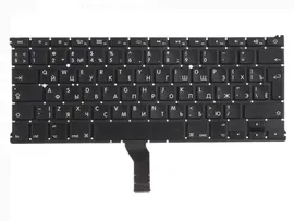A1369 Клавиатура для Apple MacBook Air 13 A1369 A1466, Mid 2011 - Mid 2017, Г-образный Enter RUS