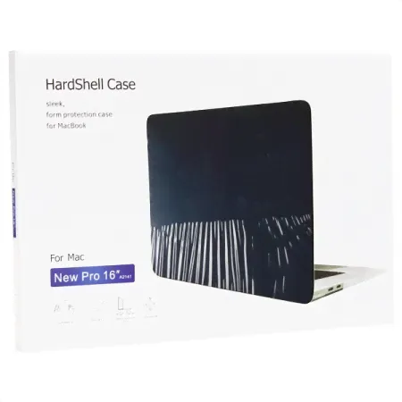Защитный чехол накладка HardShelI на MacBook Pro 16 2019