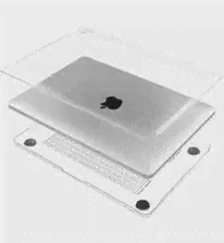 Чехол-накладка Palmexx MacCase для Apple MacBook Pro 14 (2021) пластиковый (прозрачный)