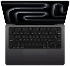 Apple MacBook Pro 14 A2992 M3 (MRX33LL/A) Ноутбук 14.2", Apple M3 Pro (11 CPU, 14 GPU), RAM 18 ГБ, SSD 512 ГБ, macOS, (MacBook Pro 14 A2992 M3 (MRX33LL/A)), черный