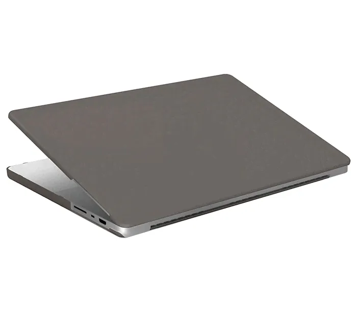 Чехол Uniq для Macbook Pro 14 (2021) HUSK Pro Claro (серый)-0
