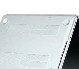 Чехол-накладка iBlas для MacBook Pro 14 (2021), глянцевый пластик, прозрачный