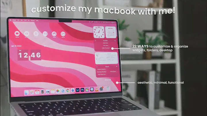 22 WAYS to customize your macbook (organization + customization tips and tricks)