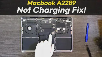 Macbook Pro A2289 не заряжается, ремонт и разборка