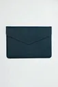 Кожаный чехол DOST Leather Co. для MacBook Pro 13" (2016-2020) / MacBook Air 13" (2018-2020) синий