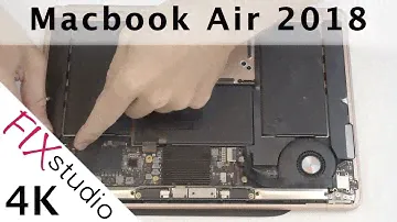 Macbook Air 2018 A1932 - disassemble [4k]