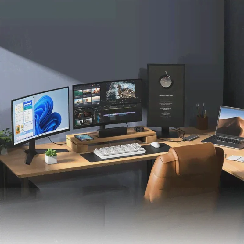 MOKiN док-станция USB-C Hub для MacBook AirPro, iPad M1M2, Thunderbolt ноутбук - Особенности HDMI 4K, DP, 100W PD, SDTF, RJ45 (art.: 3920c1b9ce828)-1