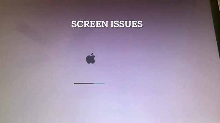Apple MacBook Pro 17-Inch Mid 2009 (5,2) (A1297) Screen Issue
