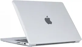 Чехол накладка пластиковая iBlas для MacBook Pro 14" 2021 (M1 Max, M1 Pro) прозрачная глянцевая