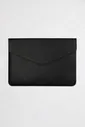 Кожаный чехол DOST Leather Co. для MacBook Pro 13" (2016-2020) / MacBook Air 13" (2018-2020) чёрный