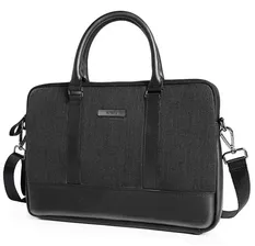 Черная сумка для Macbook 15' WiWU London Slim Case
