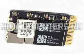 Модуль WiFi/Bluetooth для Apple MacBook Air A1369, A1370 (2011, 2012) на чипе BCM943224PCIEBT2