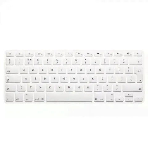 Накладка на клавиатуру для MacBook Air 13" белая (Eng)