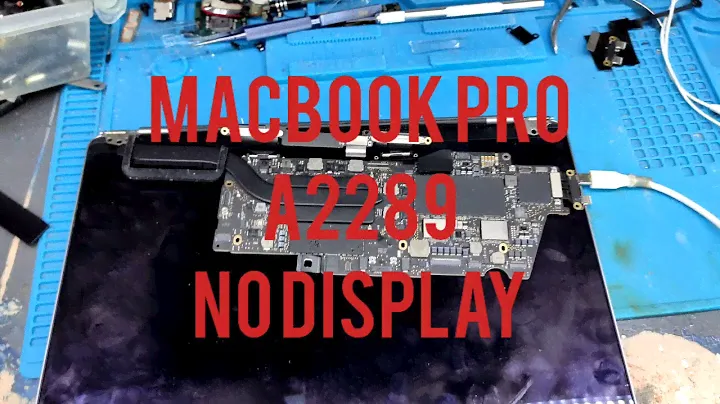 MacBook Pro A2289 no display