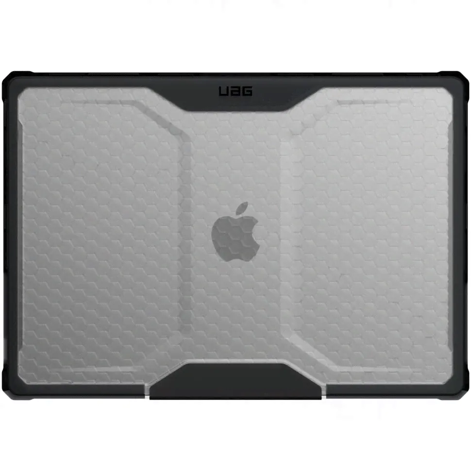 Чехол Uag PLYO для MacBook Pro 16'' (M1 PRO / M1 ﻿MAX) (2021), прозрачный (Ice)