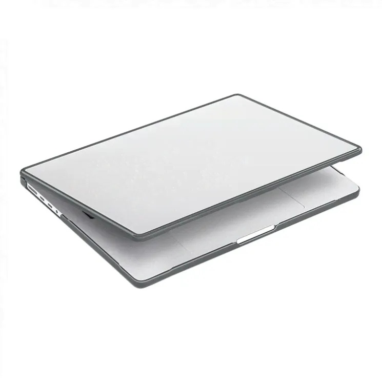 Чехол Uniq Venture для MacBook Pro 14 (2021/2023), прозрачный/серый