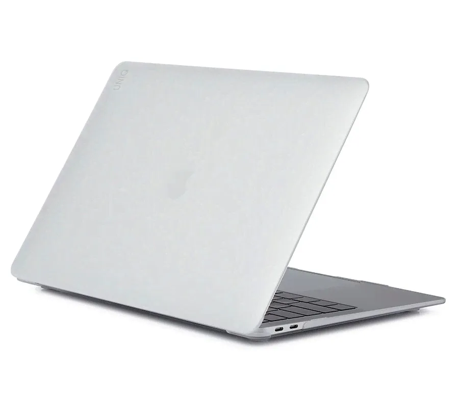 Чехол-накладка Uniq HUSK Pro CLARO для MacBook Air 13 (2018-2020), матовый пластик, прозрачный-0