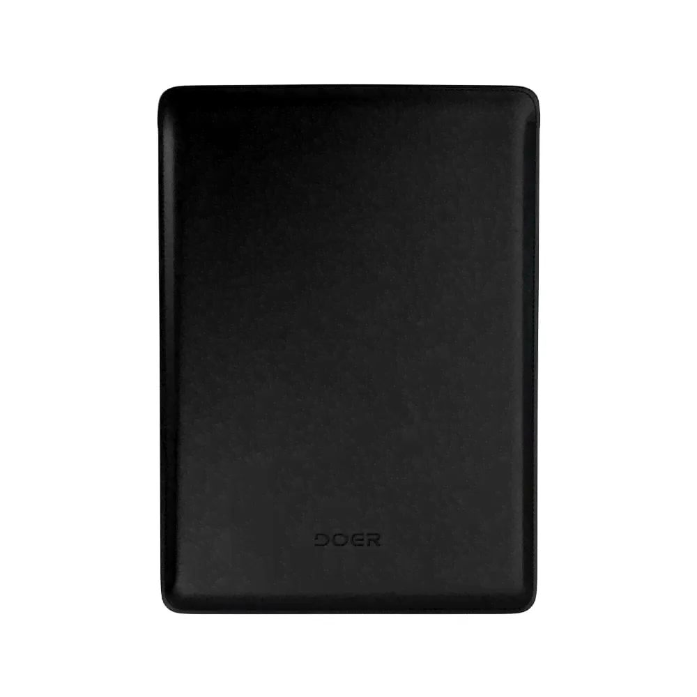 Doer чехол-папка для MacBook 14.2 из натуральной кожи (черный)