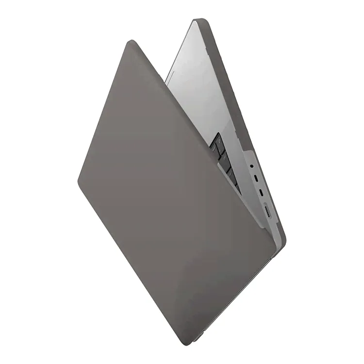 Чехол Uniq для Macbook Pro 14 (2021) HUSK Pro Claro (серый)-1
