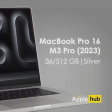 Apple MacBook Pro 16 Silver (M3 Pro 12-Core, GPU 18-Core, 36GB, 512GB)