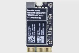 WiFi модуль для ноутбука Apple MacBook Air A1370 A1369 A1465 A1466 WiFi Bluetooth Airport 607-8185 BCM943224PCIEBT2BX б.у.