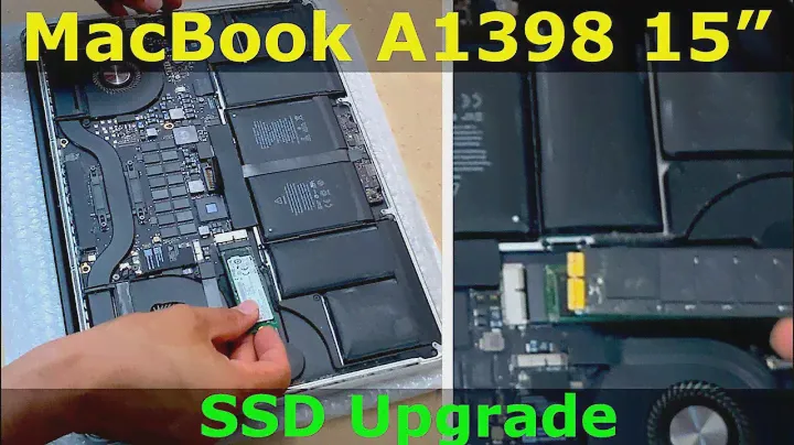 MacBook Pro 15” Retina A1398: How to Upgrade SSD or Replace Faulty One