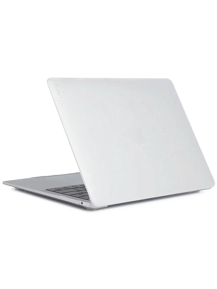 Чехол-накладка Uniq HUSK Pro CLARO для MacBook Air 13 (2018-2020), матовый пластик, прозрачный-3